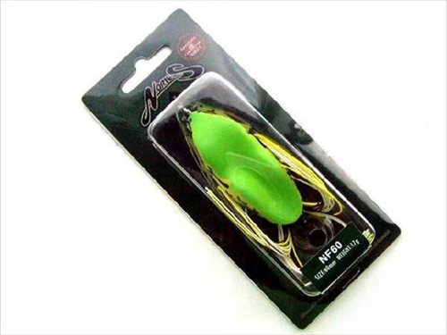 つり具 ｔｅｎ ｅｃ本店 ノリーズ Nories エヌエフ60 Nf60 バス用フロッグ 65mm 17g カラー Fg04 ブラウンスタンピー